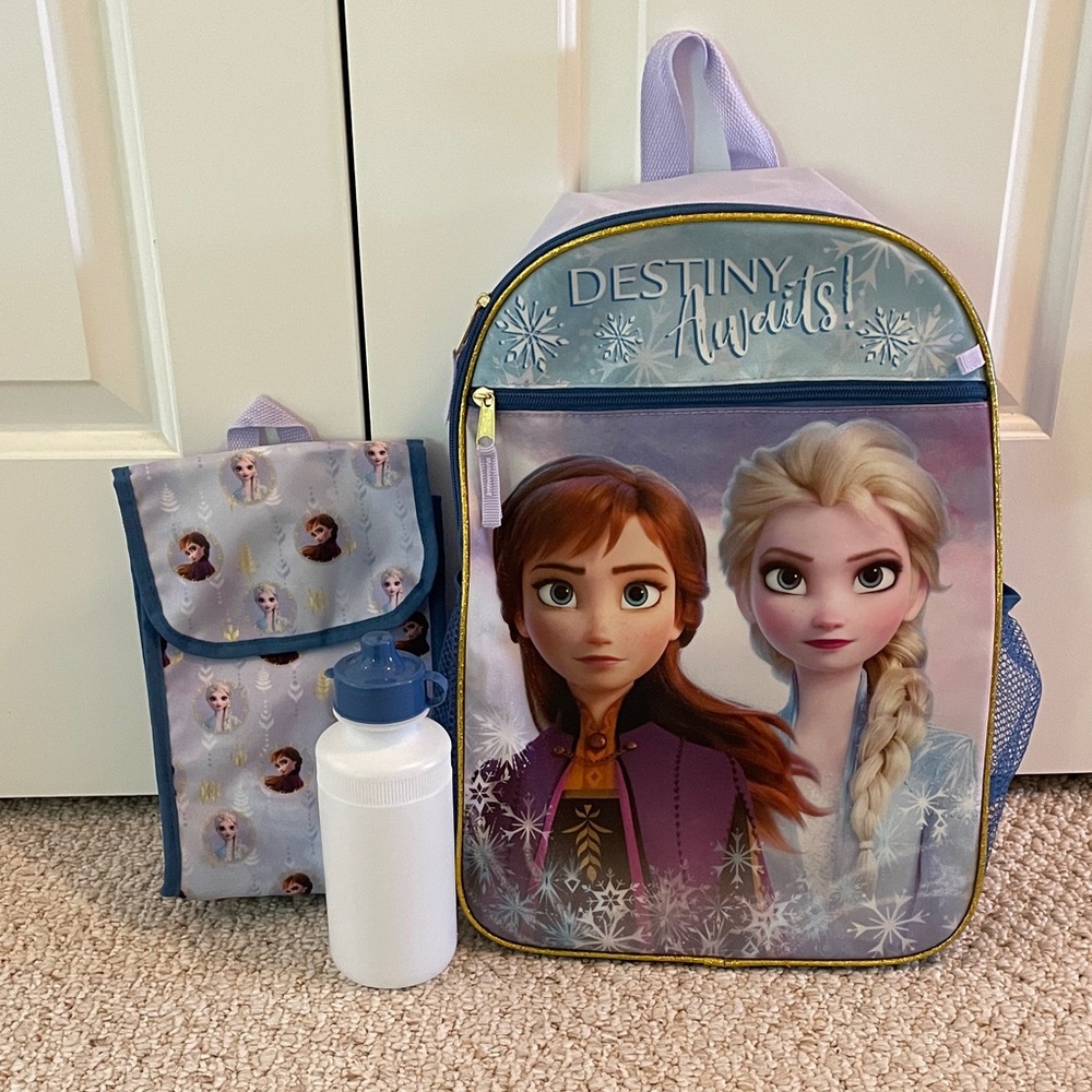 Frozen Backpack and Lunch Bag Set